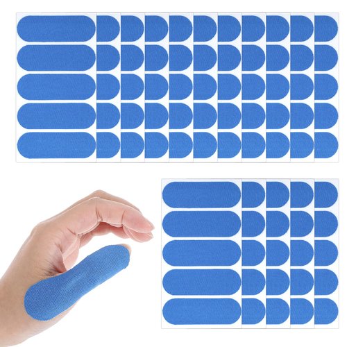 HaiFafafaing 150 Pcs Bowling Thumb Tape Adhesive Bowling Finger Tape Protector Protective Performance for Bowlers Exercise Sport Pre Cut 2.91x1in