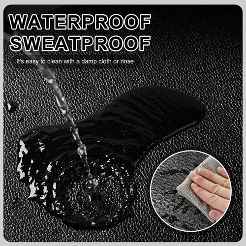 MoyRetty Peloton Bike Mat, Thick 6mm Compatible with Peloton Bike, Elliptical,Treadmill Mat, for Hardwood Floors or Carpet, Non-Slip Sweat-Proof(Black)