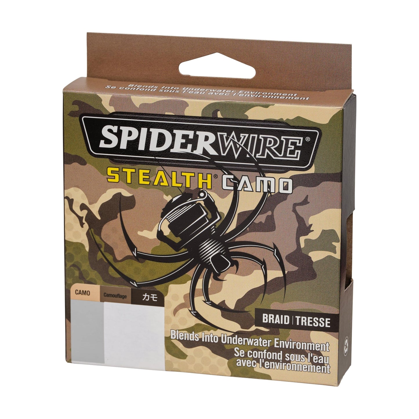 SpiderWire Stealth® Blue Camo BraidTM