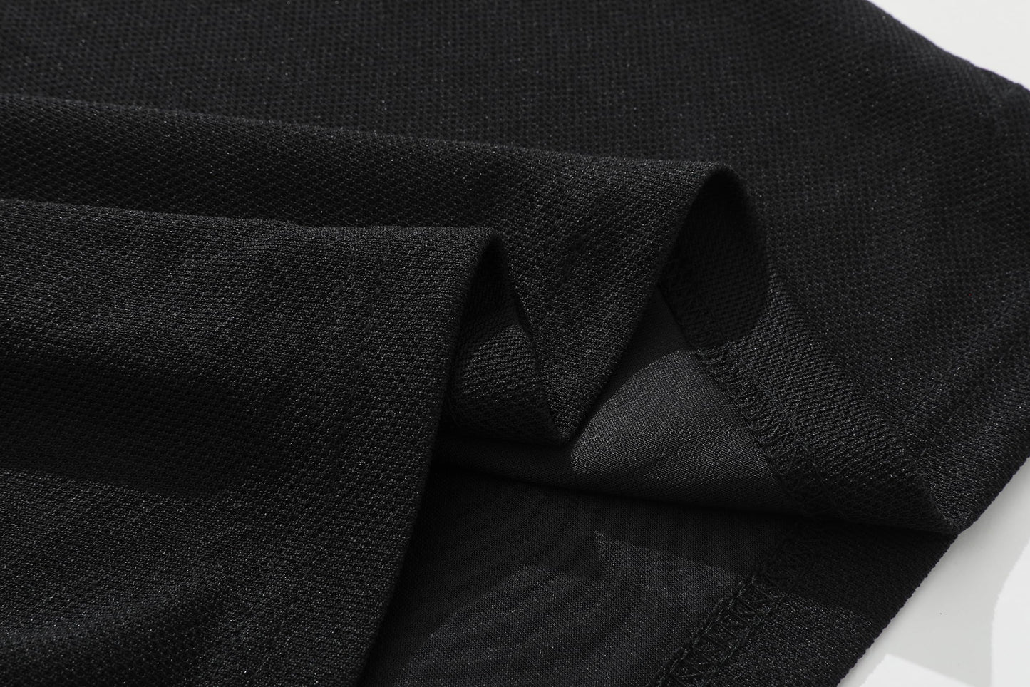 KAOKLRNI Men's Quick-Dry Active Polo Shirts Short Sleeve Performance for Golf Tennis Daily Casual Collared T-Shirt Black