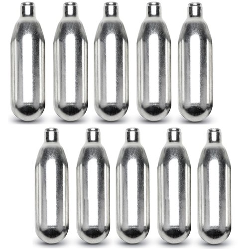 Byrna 8 Gram CO2 + Oiler Cartridges | 10 Count Pack | for Byrna SD/CL/HD/EP - (9 CO2 + 1 Oiler Cylinders)