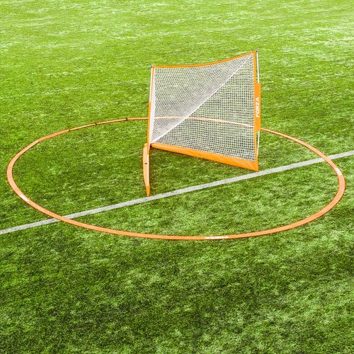 FORZA Portable Lacrosse Crease - 3m & 6m | Men's & Women's Regulation Size | Official Size Portable Crease for Lacrosse | Carry Bag Included