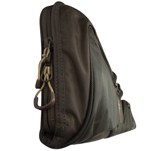 Evolution Outdoor Hill Country II Shotgun Case – 52 in., 1680D, Green, Hunting Gun Case, Fleece Lining, Accessory Pockets
