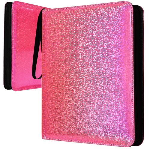 Dosanlues 9 Pocket Card Binder - 1080 Double Sided Pocket PU Premium Zip Trading Card Binder Collectible Card Albums for MTG, TCG, Sports Cards, Game Cards
