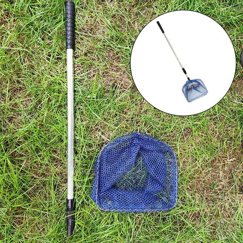 Ball Collector Adjustable Picking Net Training Tool Telescopic Net, Aluminum Alloy