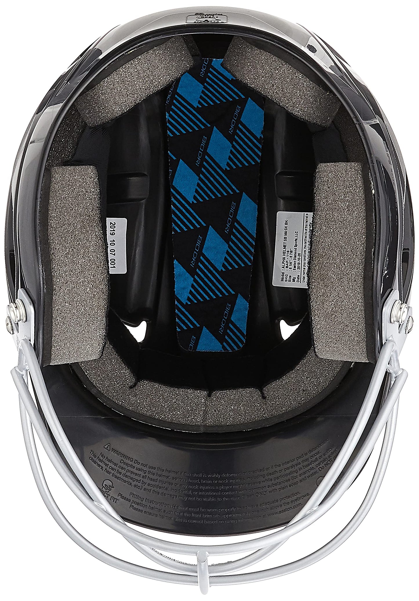 Easton | ALPHA Fastpitch Softball Batting Helmet with Facemask | T-Ball/Small | Black