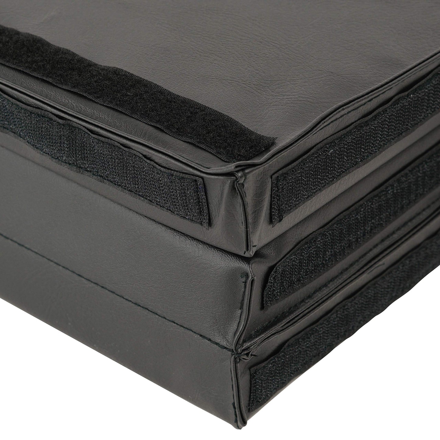 Sunny Health & Fitness Connectable 2" Thick Tri-Fold Mat for Home & Gym Use