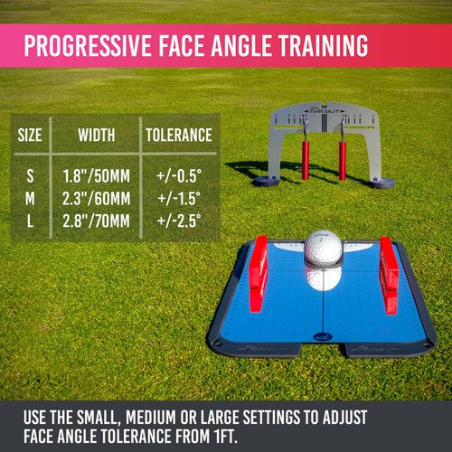 PuttOUT Magnetic Putting Mirror with Adjustable Gate