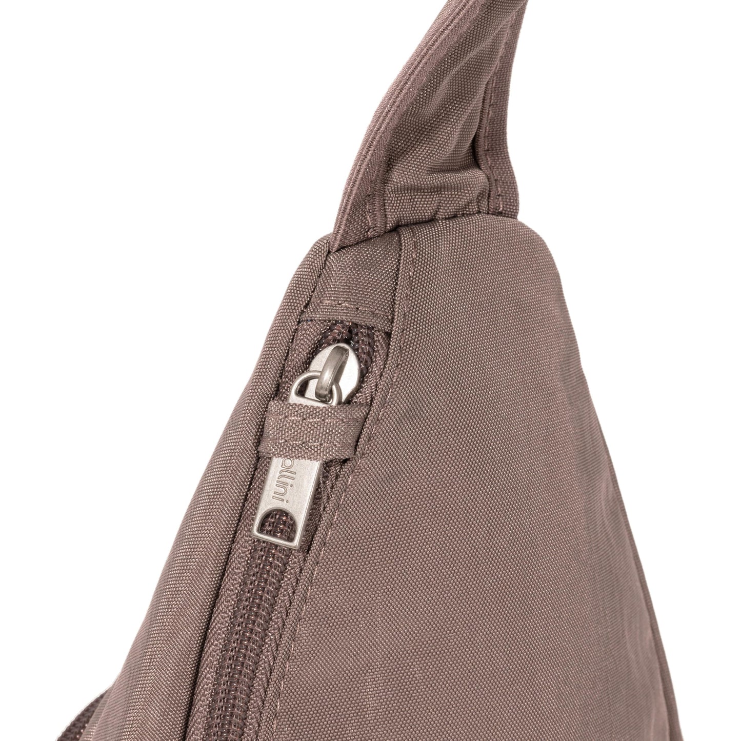 Securtex® Anti-Theft Daytripper Sling - 7x12" Travel Safe Crossbody Bag w/Locking Zippers, Slash-Resistance