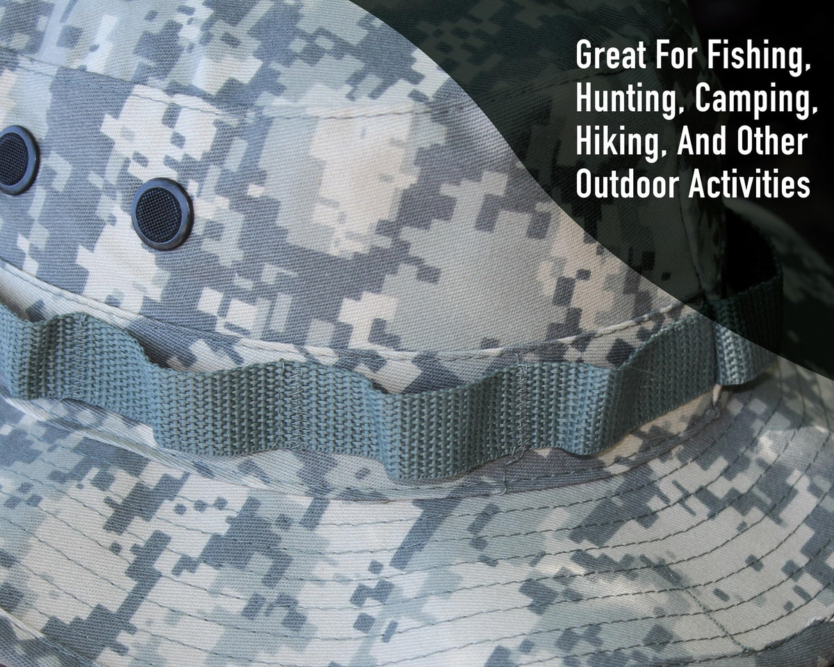 Rothco Camo Boonie Hat - Ultimate Sun Defense for Outdoor Adventures - Desert Digital Camo – 7