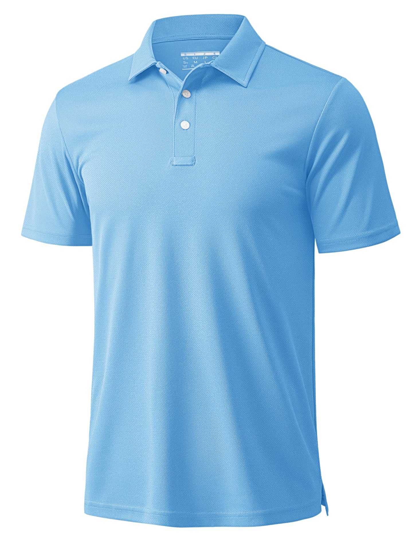 MAGCOMSEN Polo Shirts for Men Dry Fit Lightweight Active Golf Polos Short Sleeve Moisture Wicking Collared Shirt