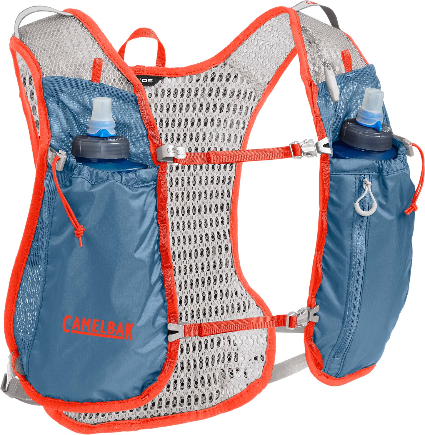 CamelBak Trail Run Hydration Vest with 34oz Capacity, Lightweight Breathable Design and Storage for Trail Running and Training, Black/Safety Yellow 2.0