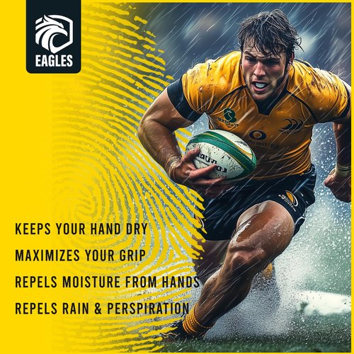 EAGLES Dry Hand, Grip Enhancer, Pole Grip Solution, Non-Sticky, Anti-Slip Solution for Pole Dancing, Sweaty Hands, Dry Grip for Football, Tennis, Golf, Gymnastics, Gaming, Weightlifting, Pole Fitness