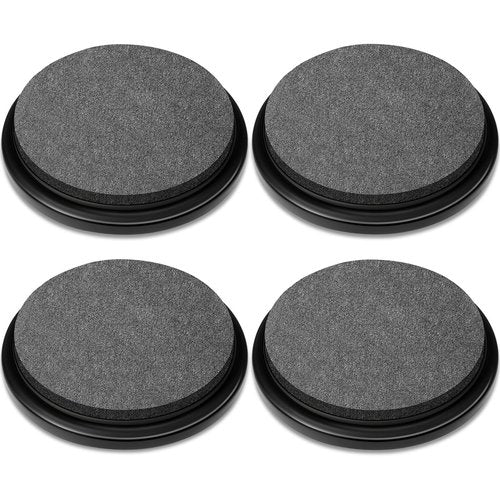 Wenqik 4 Pieces 5 Gallon Buckets Seat Bucket Lid Seat Black Padded Lid with Soft and Thick Cushion for Outdoor Sport Skiing Camping Fishing Picnic Indoor Not Include Bucket