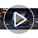 Mlikero Trading Card Storage Box A1-Black 4 Row - Holds 2400+ Cards with Dividers