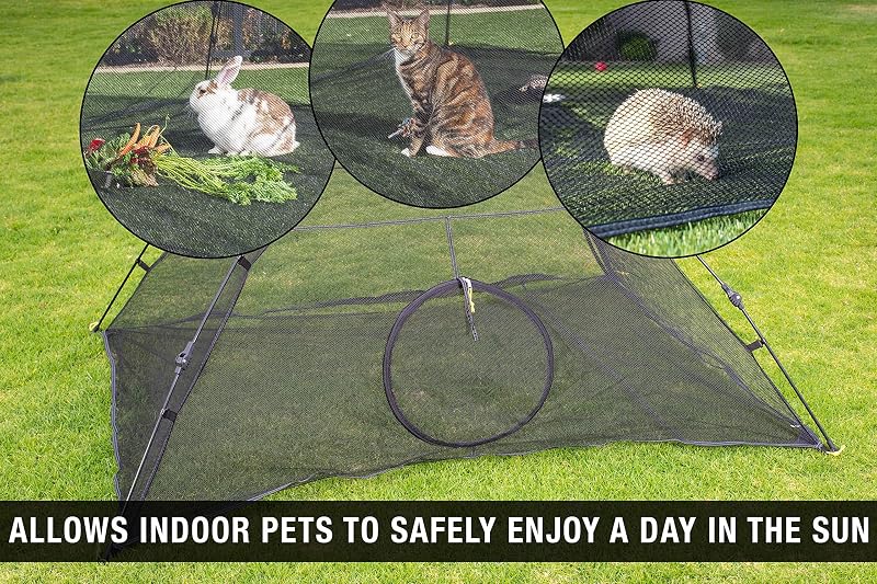 Cat Tent Large Portable Playhouse for Outdoors and Indoors – Happy Habitat