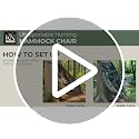 Camo Hammock Chair for Hunting, Portable Tree Seat for Deer Stand - Forest Camo