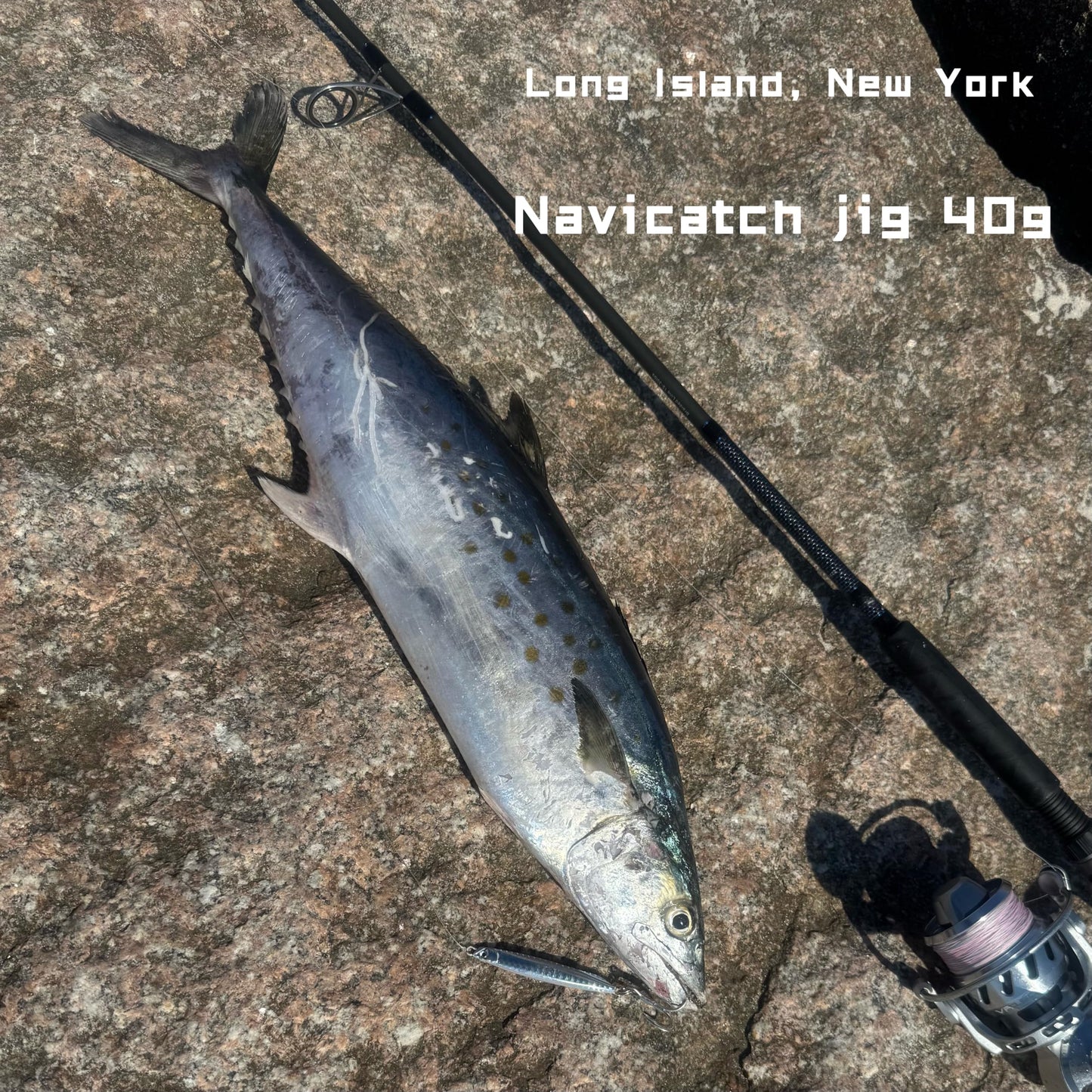 Navicatch Saltwater Fishing Lures Fishing Jigs Fishing Spoons for Striped bass, Pompano, Spanish Mackerel，Bluefish,Metal Jigging, Diamond Jigs Silver 3pcs. 1 2/5oz+1 4/5oz+ 2oz Premium to Choose