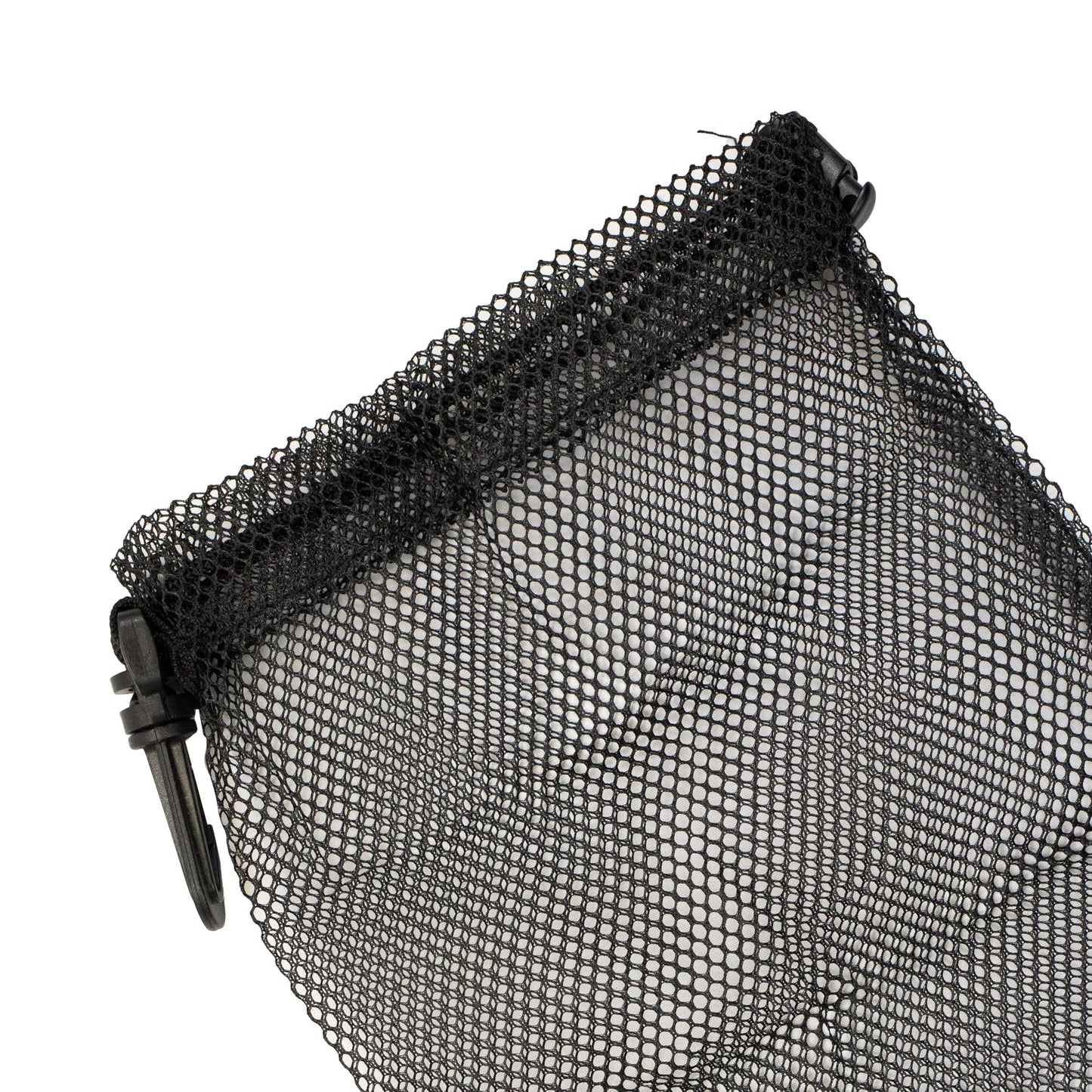 Scuba Choice Storage Mesh Bag for Snorkel & Dive Mask, 9"x6.5", Durable Polyester/Nylon Multi-Purpose Pouch with Clip Side Lock Snorkeling, Diving Gear, Accessories - Black