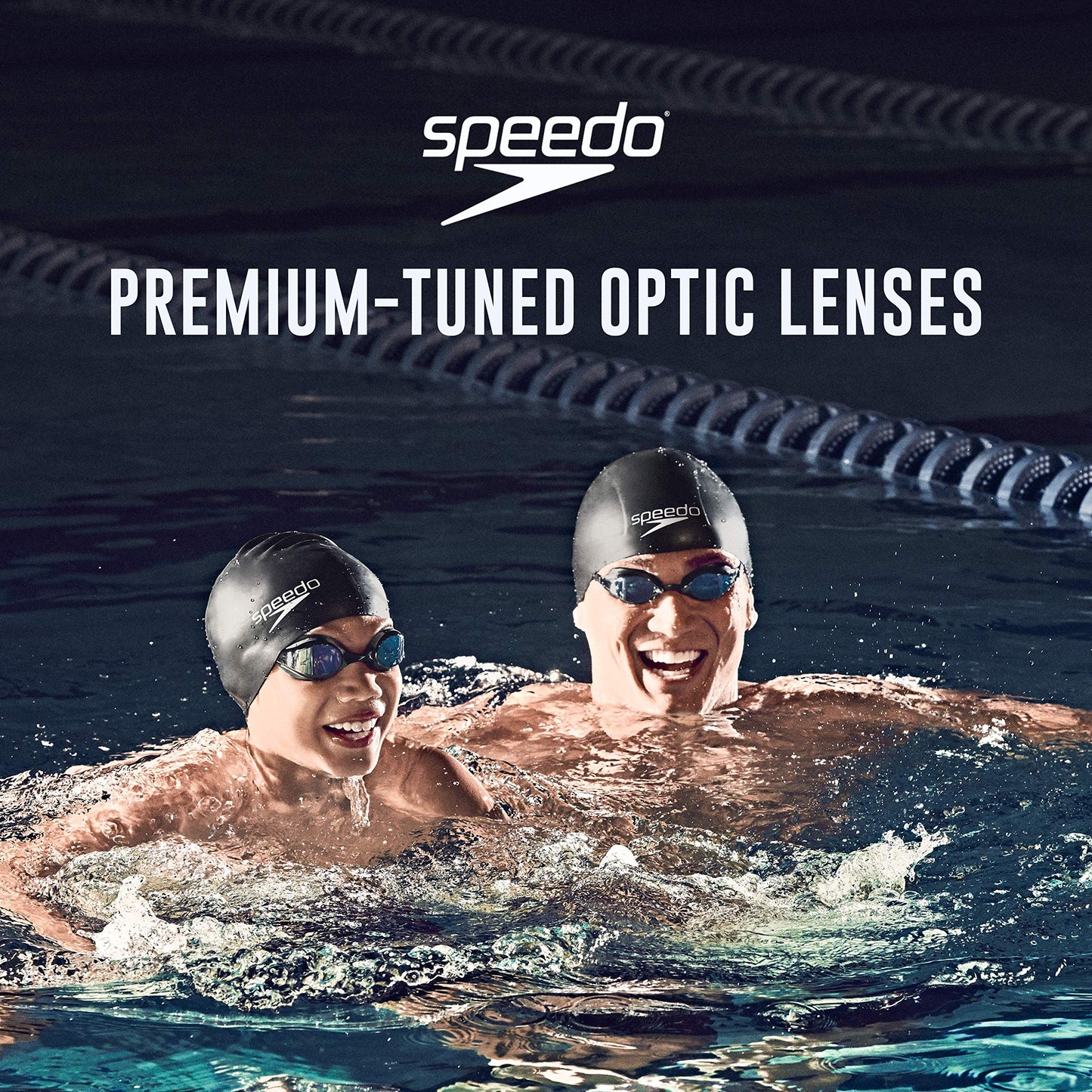 Speedo Unisex-child Swim Goggles Junior Hyper Flyer Ages 6-14